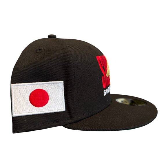 New Era Los Angeles Dodgers Shohei Ohtani 59FIFTY Fitted Hat Japan Flag - Picture 5 of 9